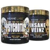 Insane Labz Psychotic Gold package ready for intense pre-workout energy.