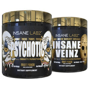 Insane Labz Psychotic Gold package ready for intense pre-workout energy.