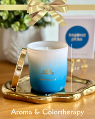 Inspired Picks Sea Breeze label emphasizes elegant design and premium scent in any room.