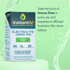 Instant IV ready-to-mix electrolyte powder dissolves quickly in water