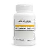Integrative Therapeutics Activated Charcoal bottle with capsules for everyday digestive comfort.