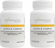 Integrative Therapeutics Active B-Complex bottle pouring capsules for daily energy support.