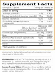 Integrative Therapeutics Active B-Complex capsules on a shelf supporting immune and nervous system health.