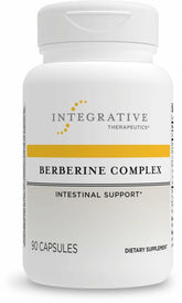 Integrative Therapeutics Berberine Complex bottle front for daily gut balance.