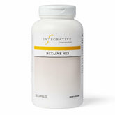 Integrative Therapeutics Betaine HCl bottle front supports digestive health