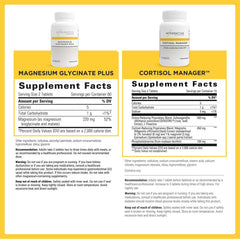 Integrative Therapeutics Cortisol Manager capsules shown for daily stress balance.