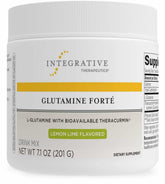 Integrative Therapeutics Glutamine Forté tub front view promotes gut-friendly daily support.
