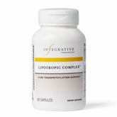 Integrative Therapeutics Lipotropic Complex bottle with capsules for liver support.