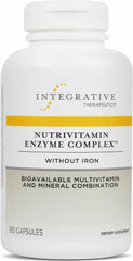 Integrative Therapeutics NutriVitamin Enzyme Complex bottle for convenient daily supplementation.
