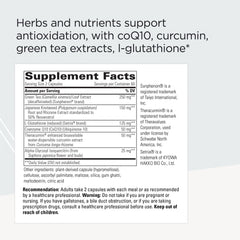 ProThrivers CoQ10 capsules close-up highlights antioxidant blend.