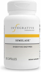 Integrative Therapeutics Similase bottle front showing dairy-free enzyme support for digestion.