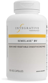 Integrative Therapeutics Similase BV bottle front view supports everyday digestion.