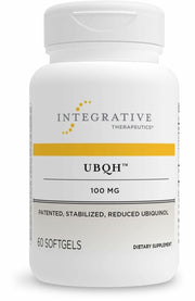 Integrative Therapeutics UBQH bottle with softgels for daily energy support