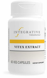 Integrative Therapeutics Vitex Extract bottle shown for cycle support
