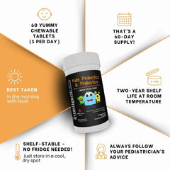 Intelligent Labs Sunfiber prebiotic visible beside probiotic blend.