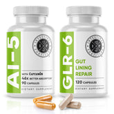 Intestinal Fortitude AI-5: empaque compacto para uso diario.
