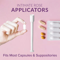 Intimate Rose applicator with 10.9 mm diameter for easy fit