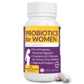 Intimate Rose Complete Vaginal Probiotics bottle for balance and urinary support.