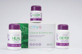 INTUS Detox Box packaging, premium design for easy digestive support.