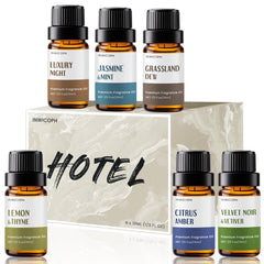 INWICOPH Citrus Amber diffuser oil for energizing hotel lobby ambiance