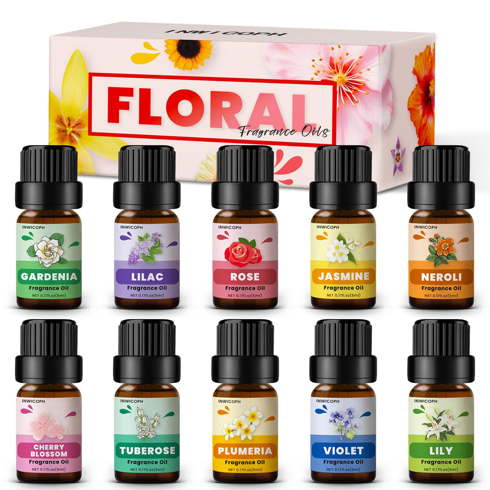INWICOPH Rose bottle for candle making and diffusers with romantic aroma