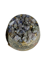Iolite single-crystal tower base showing a compact energy accumulator for your living space