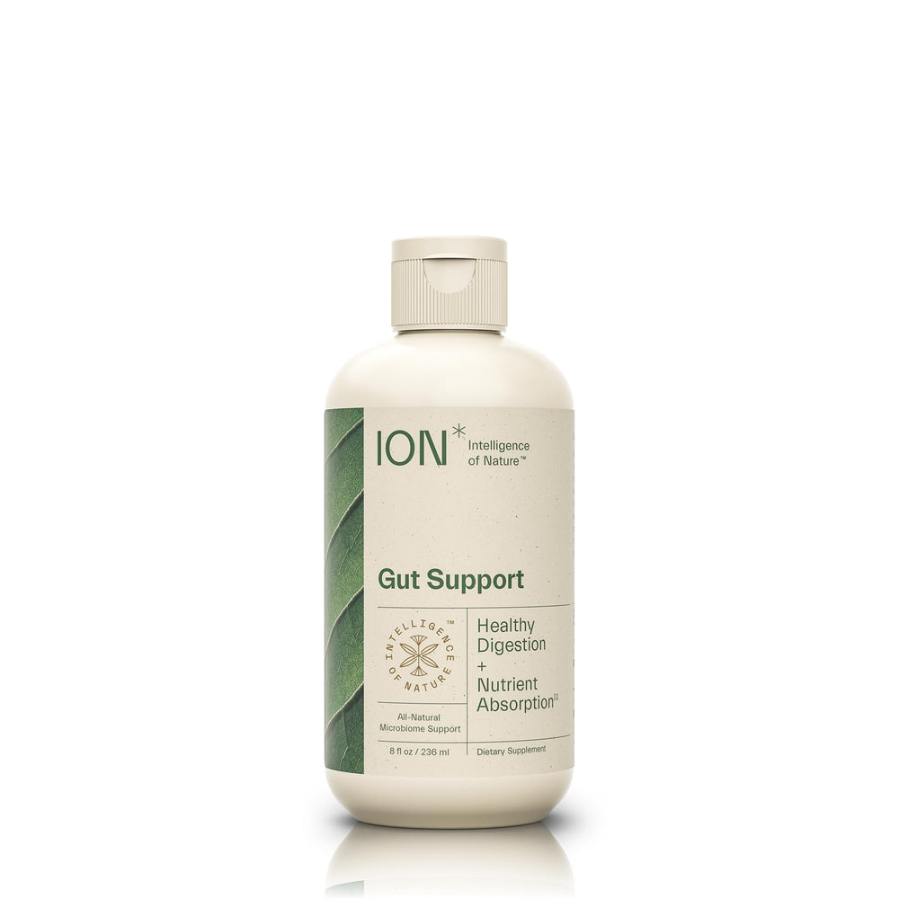 ION Gut Support bottle for daily gut wellness and easy dosing.