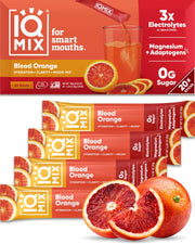 IQMIX Blood Orange packet for on-the-go hydration and flavor