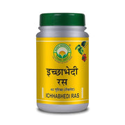 iqra Basic Ayurveda Ichhabhedi Ras tablets shown for daily digestive support
