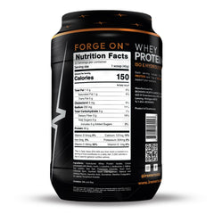 IRONWRX protein scoop measuring powder for consistent daily intake.