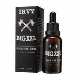 Irvy Big XXL massage oil bottle with quick absorption for smooth application