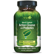 Irwin Naturals Aloe Triphala Cleanse bottle supports gentle digestive care