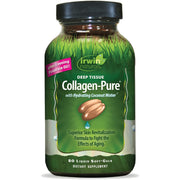 Irwin Naturals Deep Tissue Collagen-Pure bottle with 80 softgels for daily skin nourishment