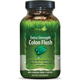 Irwin Naturals Extra Strength Colon Flush bottle front for reliable digestive support