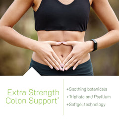 Colon Flush serving size image shows precise dosing for daily routine