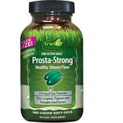 Irwin Naturals Prosta-Strong bottle front view for daily urinary support