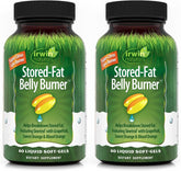 Irwin Naturals Stored-Fat Belly Burner bottle front label showing Sinetrol benefit.