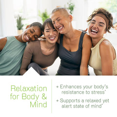 Irwin Naturals Stress-Defy label shows Rhodiola and L-Theanine.