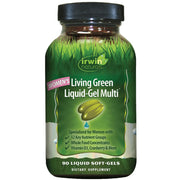 Irwin Naturals Women's Living Green bottle for daily nutrition support