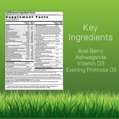 Irwin Naturals Living Green liquid-gel being poured for easy ingestion