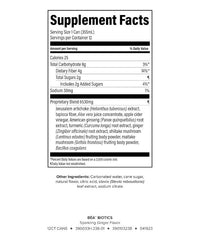 Isagenix BEA Biotics bubbles in a glass highlight refreshment.