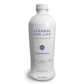 Isagenix Cleanse for Life berry bottle front promotes convenient daily detox support.