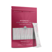Isagenix Hydrate Watermelon stick front view for quick electrolyte hydration.