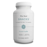 Isagenix Snacks French Vanilla wafers packaging, convenient protein bite option