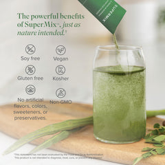 Isagenix SuperMix moringa leaves visual highlighting natural phytonutrients