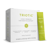 Isagenix Triotic packaging close-up for on-the-go probiotic convenience