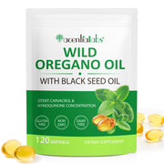ISUNRISE Oil of Oregano softgels bottle front for immune-support