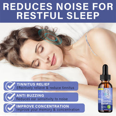 Natural ingredients label on ITECFREELY for gentle tinnitus relief