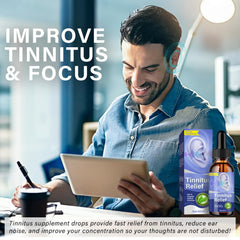 ITECFREELY drops with applicator enabling easy, mess-free tinnitus relief