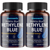 Itharoventis Methylene Blue capsules in bottle for easy daily dosing and cognitive support.